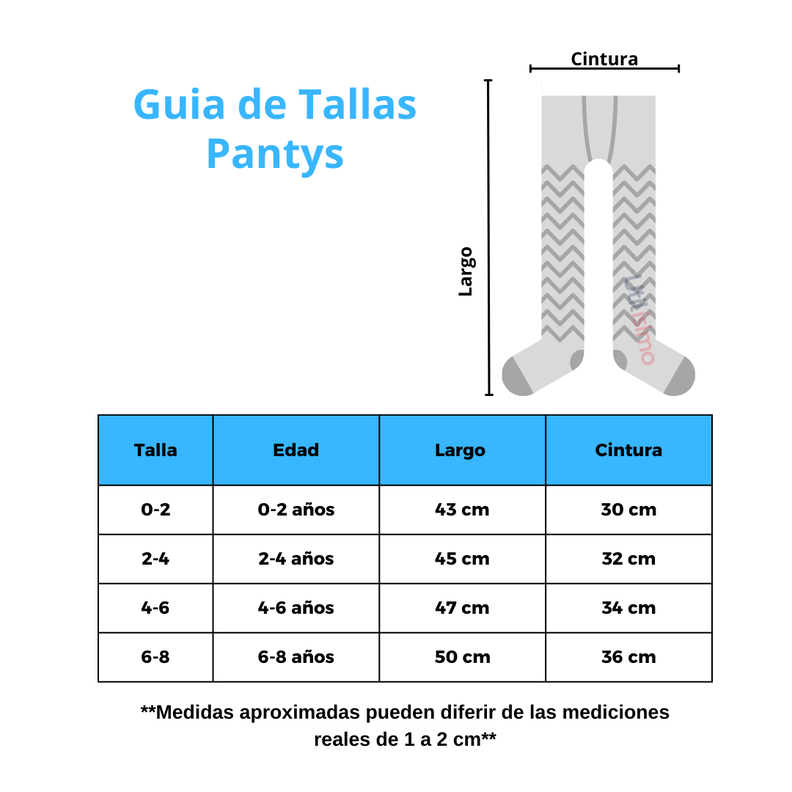 Pack 5 Pantys Blancas Primera Capa Invierno Niña Ballerina-1