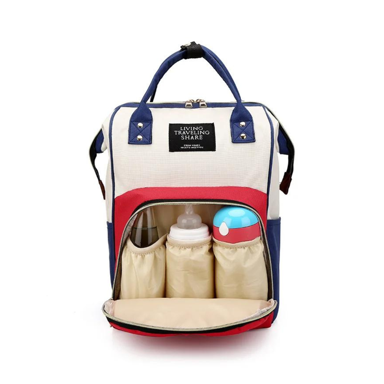 Bolso Maternal Pañalera Multicolor Premium Tedmimak-1