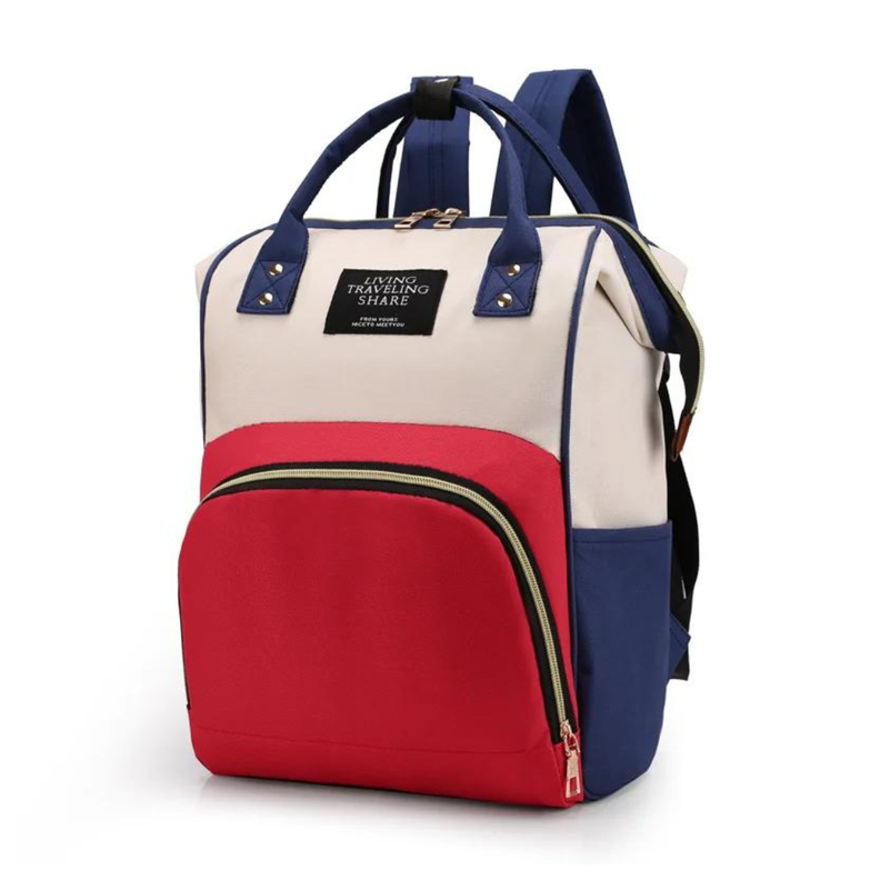 Bolso Maternal Pañalera Multicolor Premium Tedmimak-0