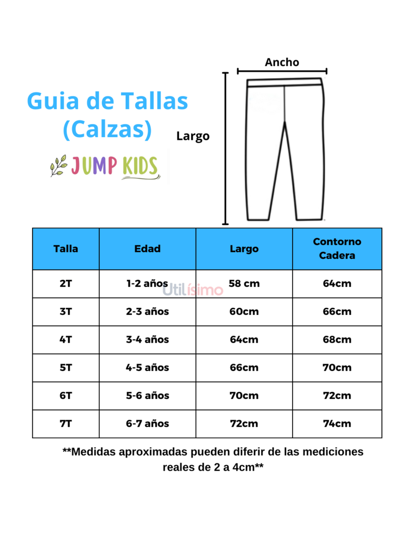 Calzas Niña Perro Gris Oscuro Jump Kids 100% Algodón-2