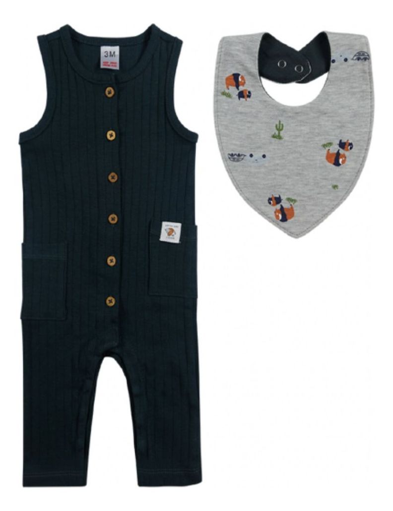 Set de 2 piezas Enterito para Bebes Tedmimak