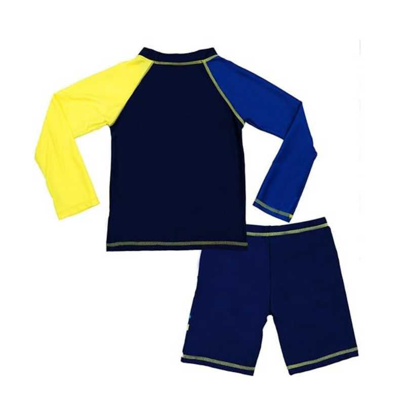 Traje de Baño 3 piezas Manga Larga Niño Jump Kids Peces-1