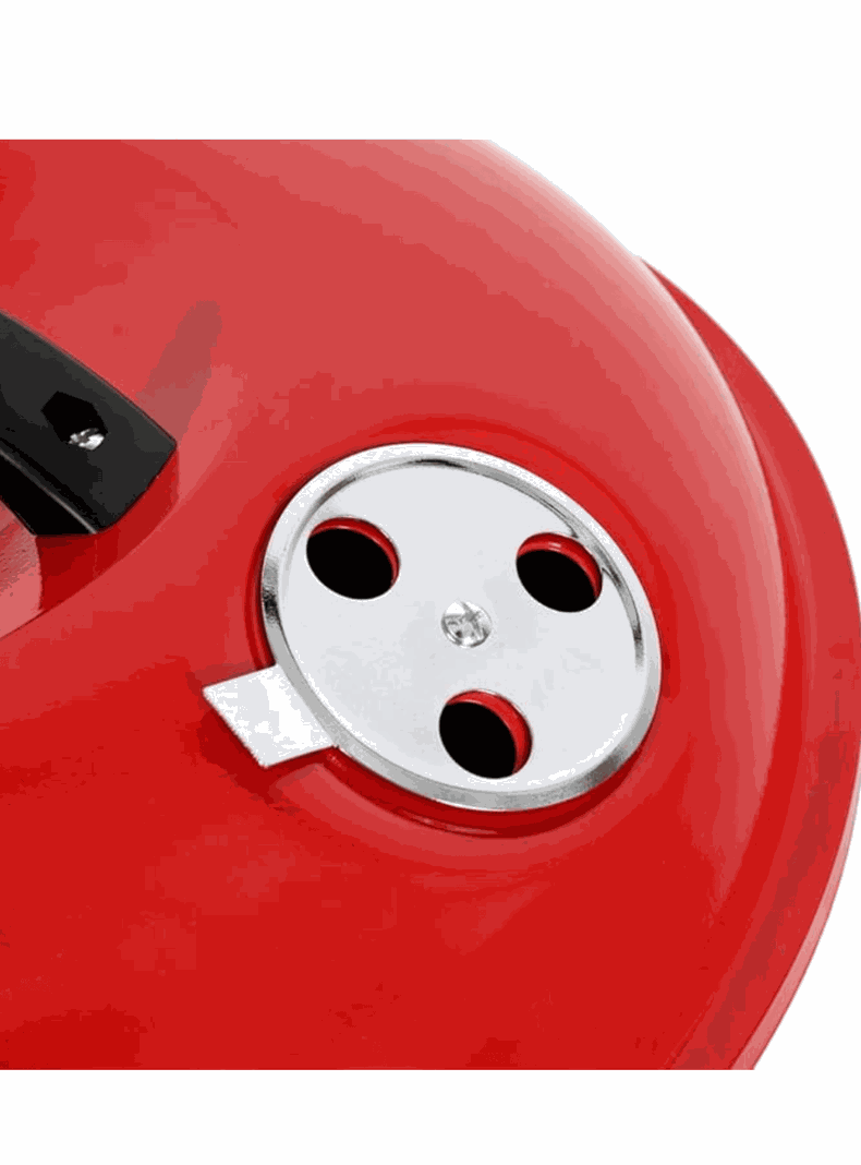 Parrillera Portátil a Carbón Ergonómica Acero Inoxidable-4