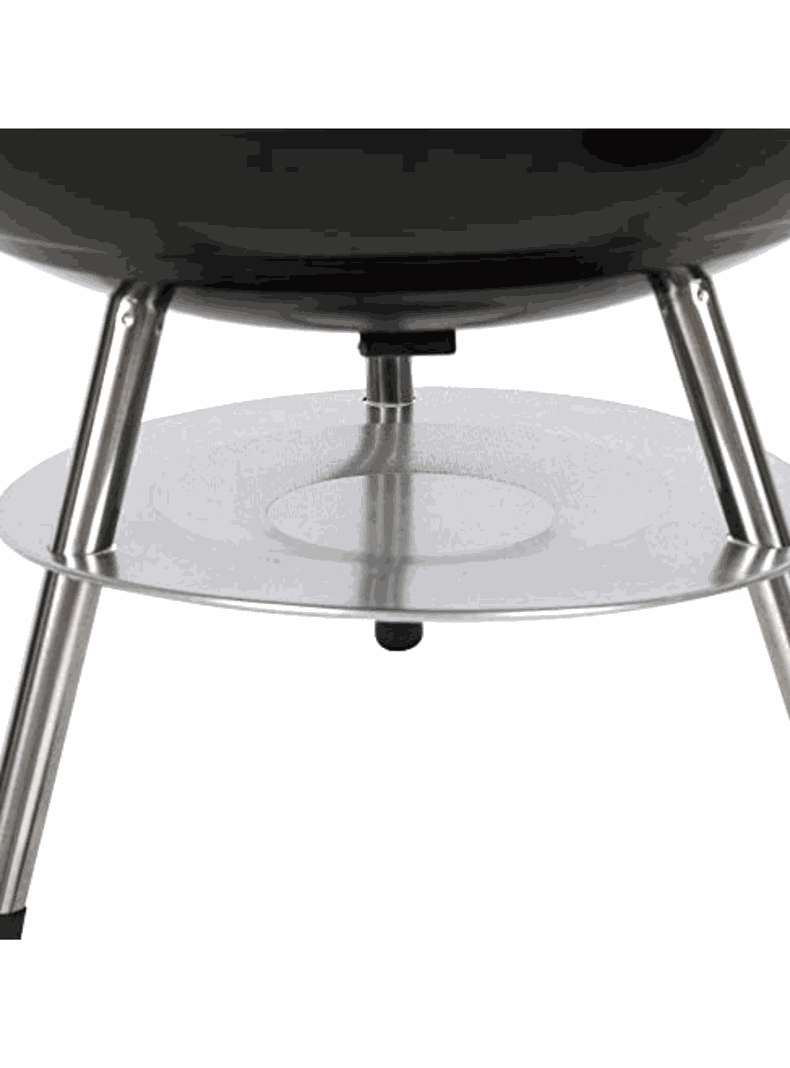 Parrillera Portátil a Carbón Ergonómica Acero Inoxidable-6