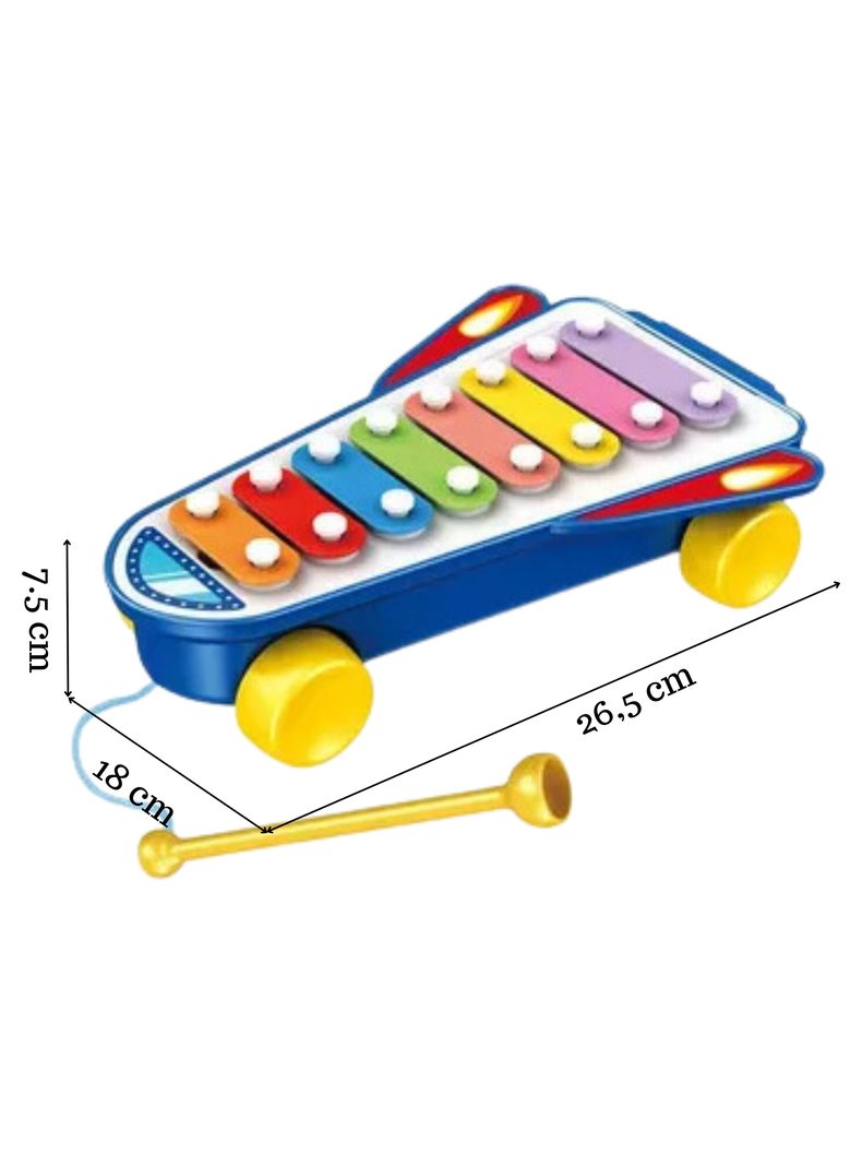 Happy Rocket Piano Juguete Didáctico Tedmimak-2