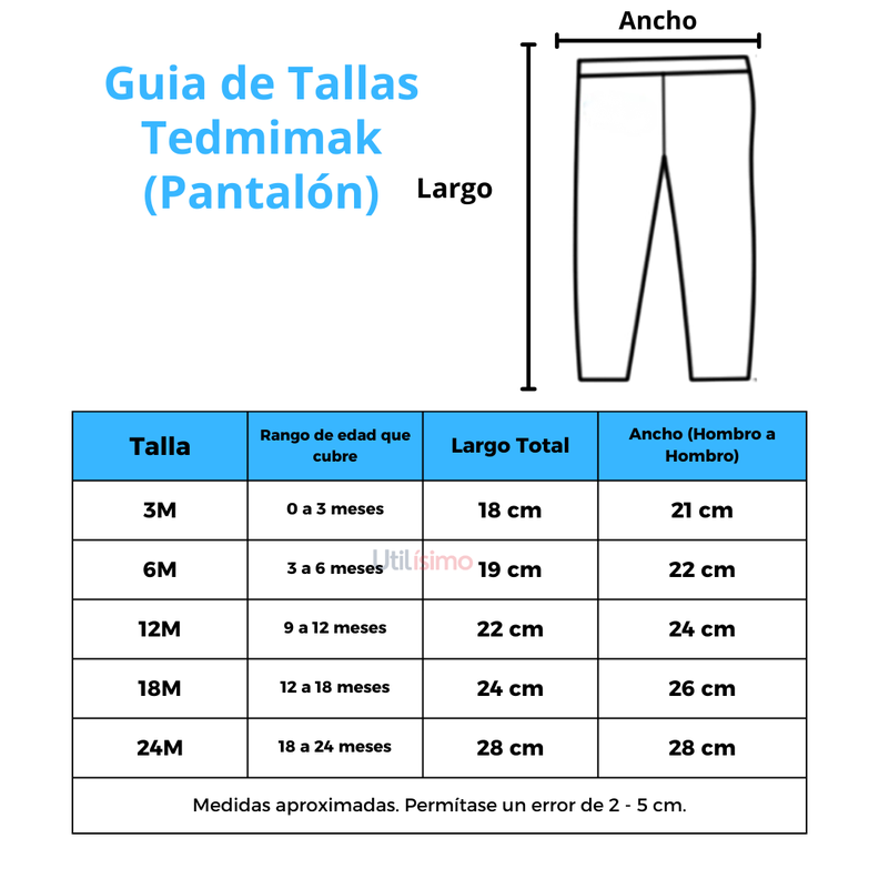 Set 2 Piezas Polerón Pantalón Niña Magic Rosa Tedmimak 100% Algodón-2