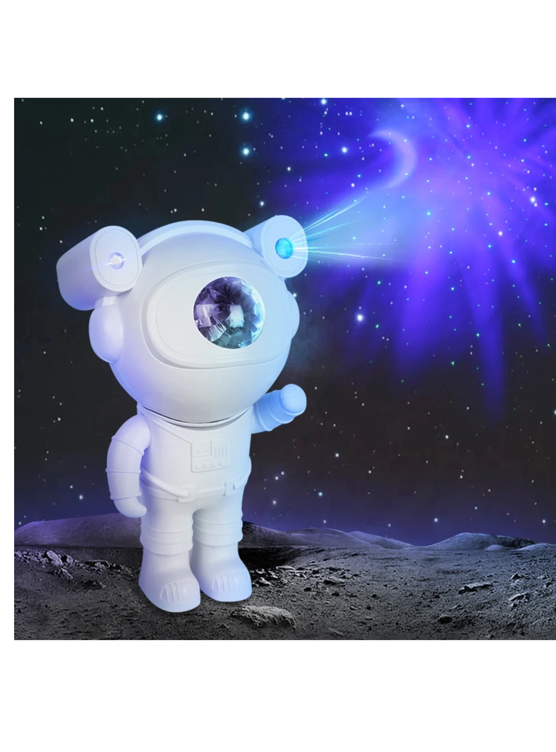 Proyector Astronauta de Luz Led Galaxia con Parlante USB Bluetooth-5