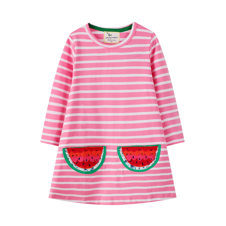 Vestido Manga Larga Jump Kids-0