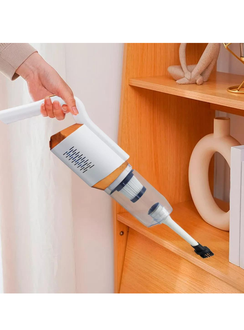 Aspiradora Portátil Inalámbrica Recargable Usb Hogar Y Auto-4