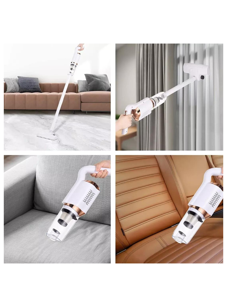Aspiradora Portátil Inalámbrica Recargable Usb Hogar Y Auto-6