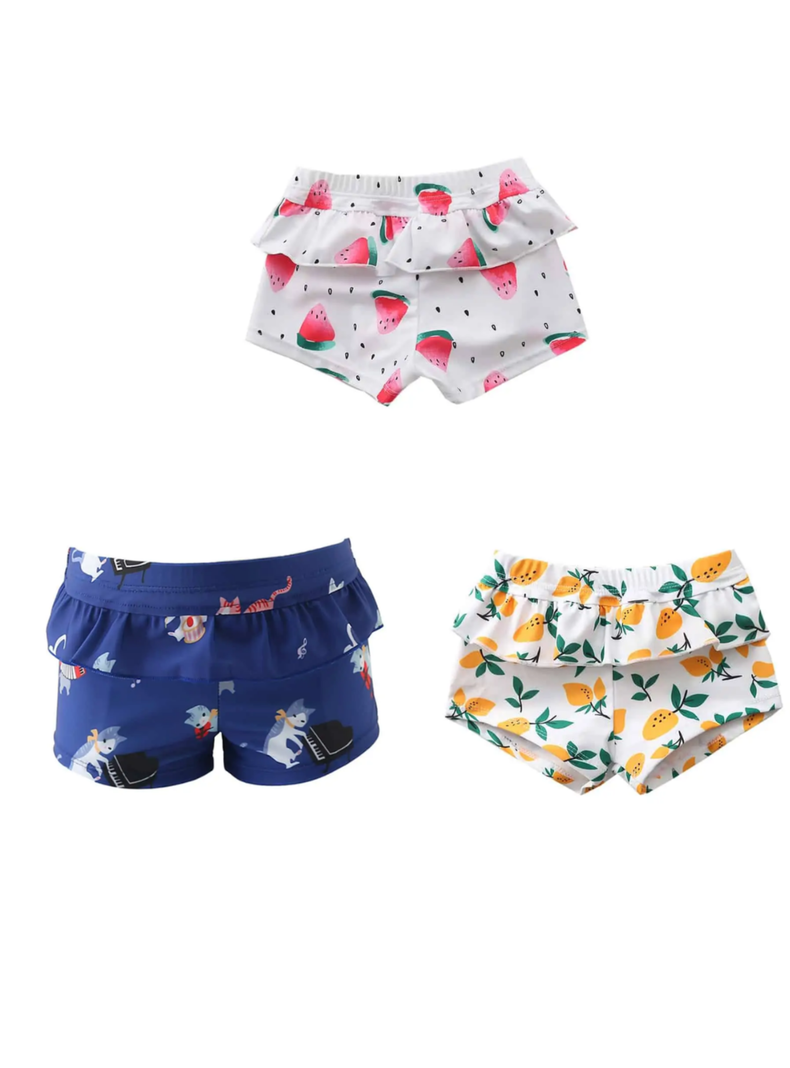 Shorts de Baño con Vuelos para Niña 2 a 7 años Jump Kids Surtido-1