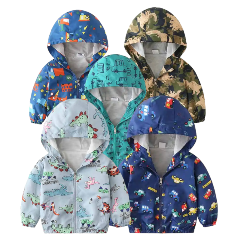 Chaqueta Cortaviento Impermeable Niño y Bebé Jump Kids Surtido-0