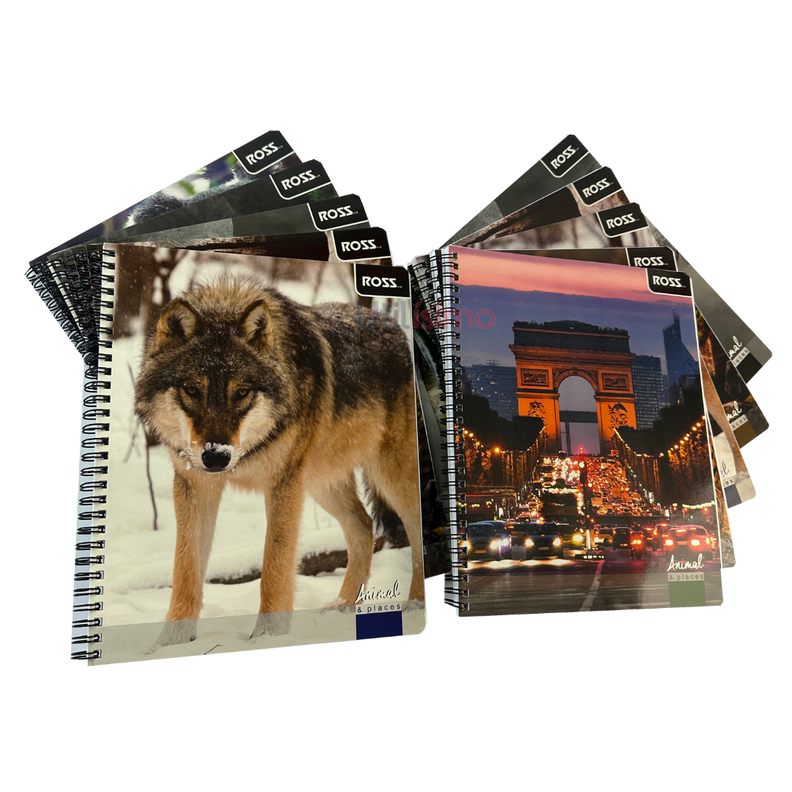 Pack 10 Cuadernos Naturaleza Matemática 7MM 100 hojas-0