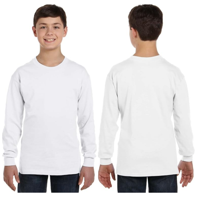 Pack 4 Camisetas Bambú Primera Capa Niño Cuello Redondo-1