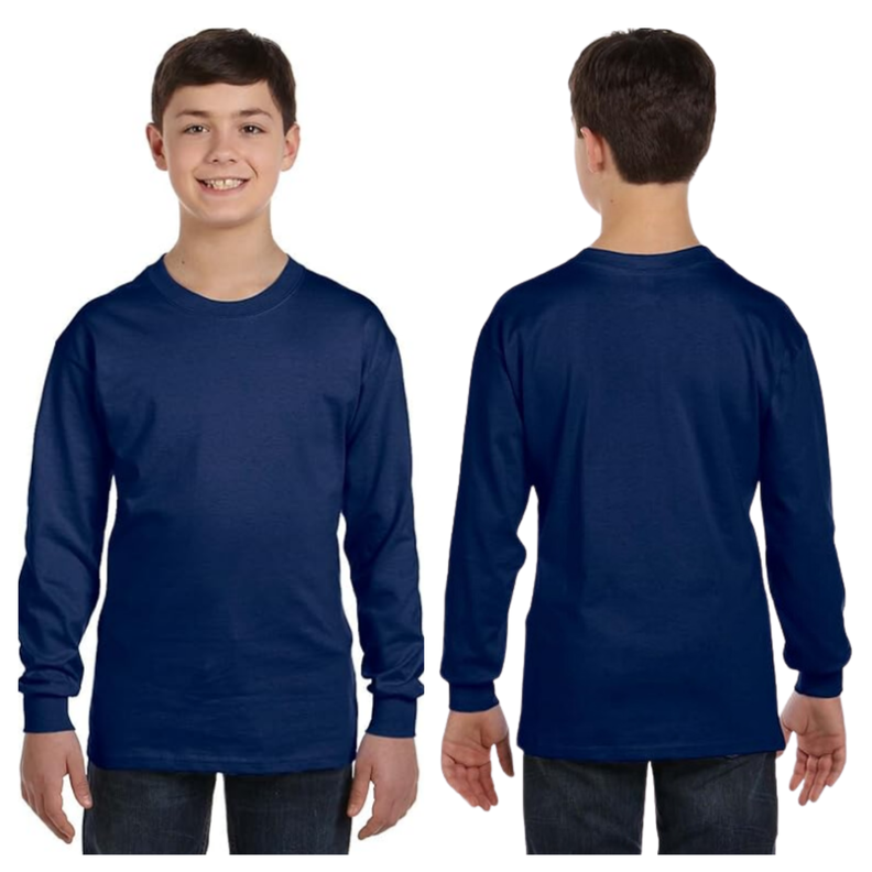 Pack 4 Camisetas Bambú Primera Capa Niño Cuello Redondo-3