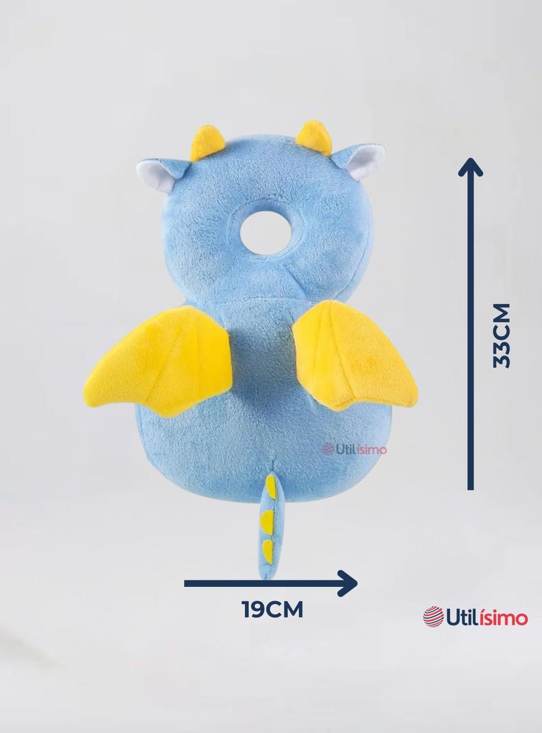 Mochila Protectora Cabeza Bebé Niño Antigolpes Almohadilla Ajustable Surtido-2