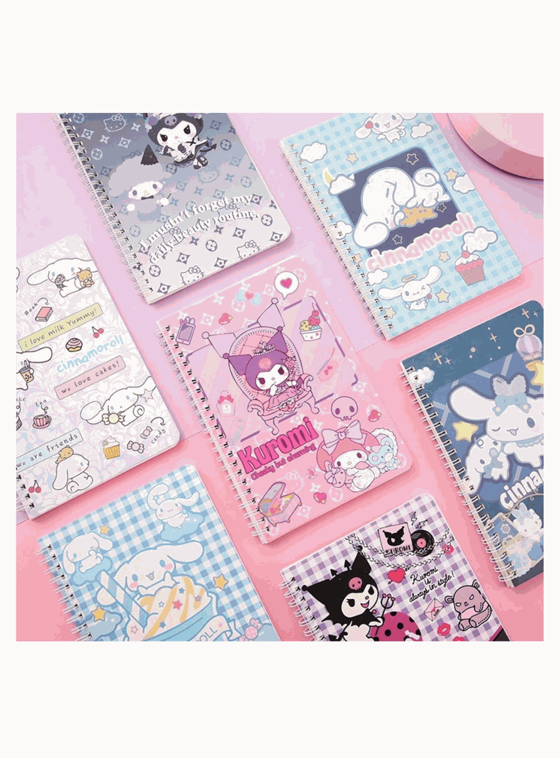 Pack 5 Cuadernos Universitarios Kuromi Marca Pro Arte Diseños Surtidos 100 Hojas-7