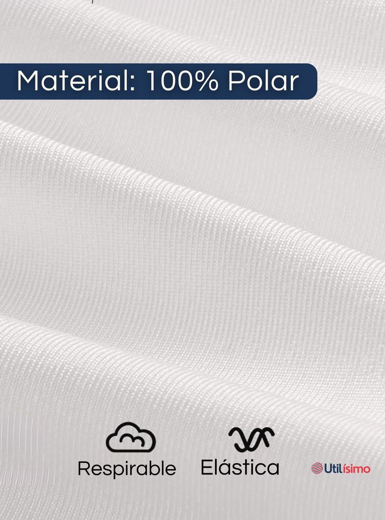 Pack 1 Camiseta Beatle 100% Polar Polera Cuello Alto Niña Colores Surtidos-3