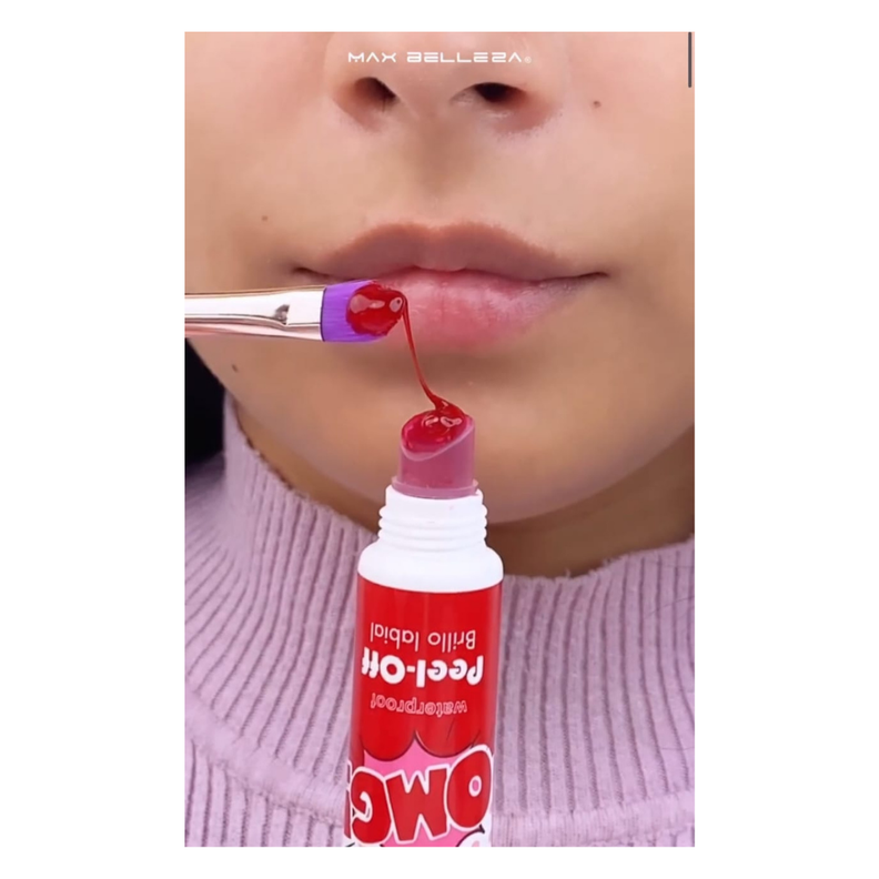 Lip Gloss Peel-Off Waterproof Flamenco T03-4
