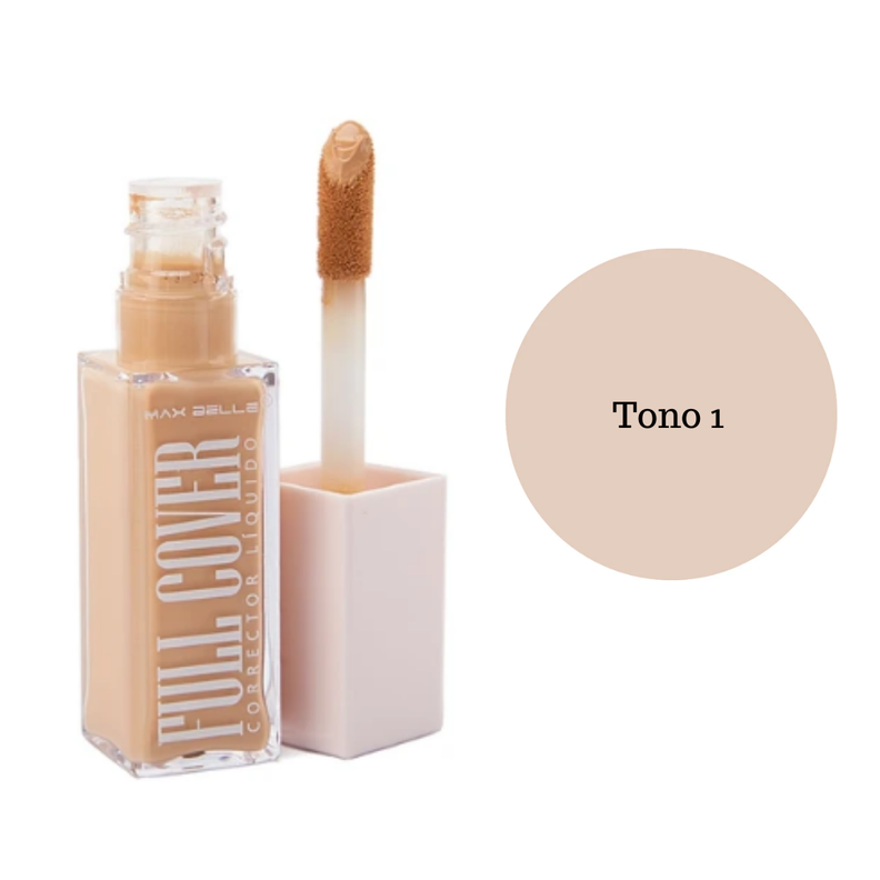 Corrector Liquido Full Cover Max Belle Tono 01-0