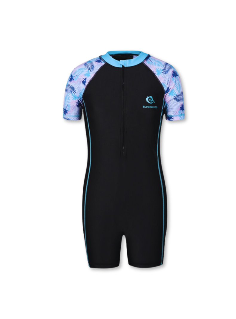 Traje De Baño Enterito Sport Con Gorro Niña Jump kids Surtido-0