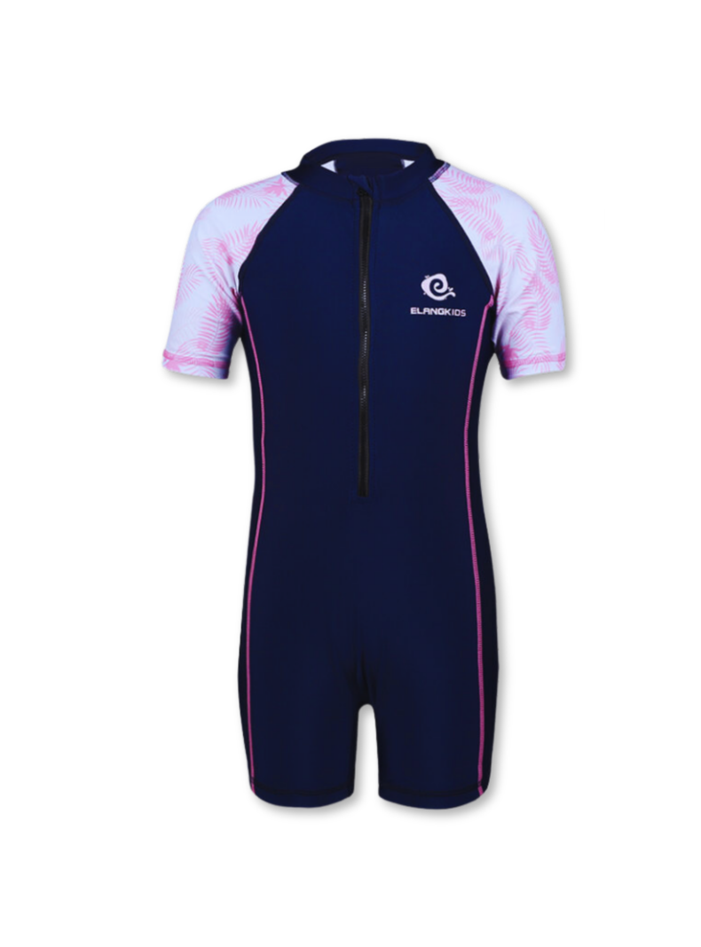 Traje De Baño Enterito Sport Con Gorro Niña Jump kids Surtido-1