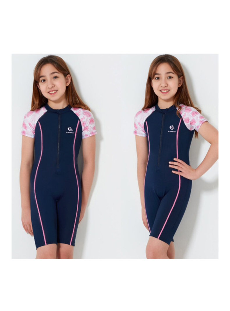 Traje De Baño Enterito Sport Con Gorro Niña Jump kids Surtido-3