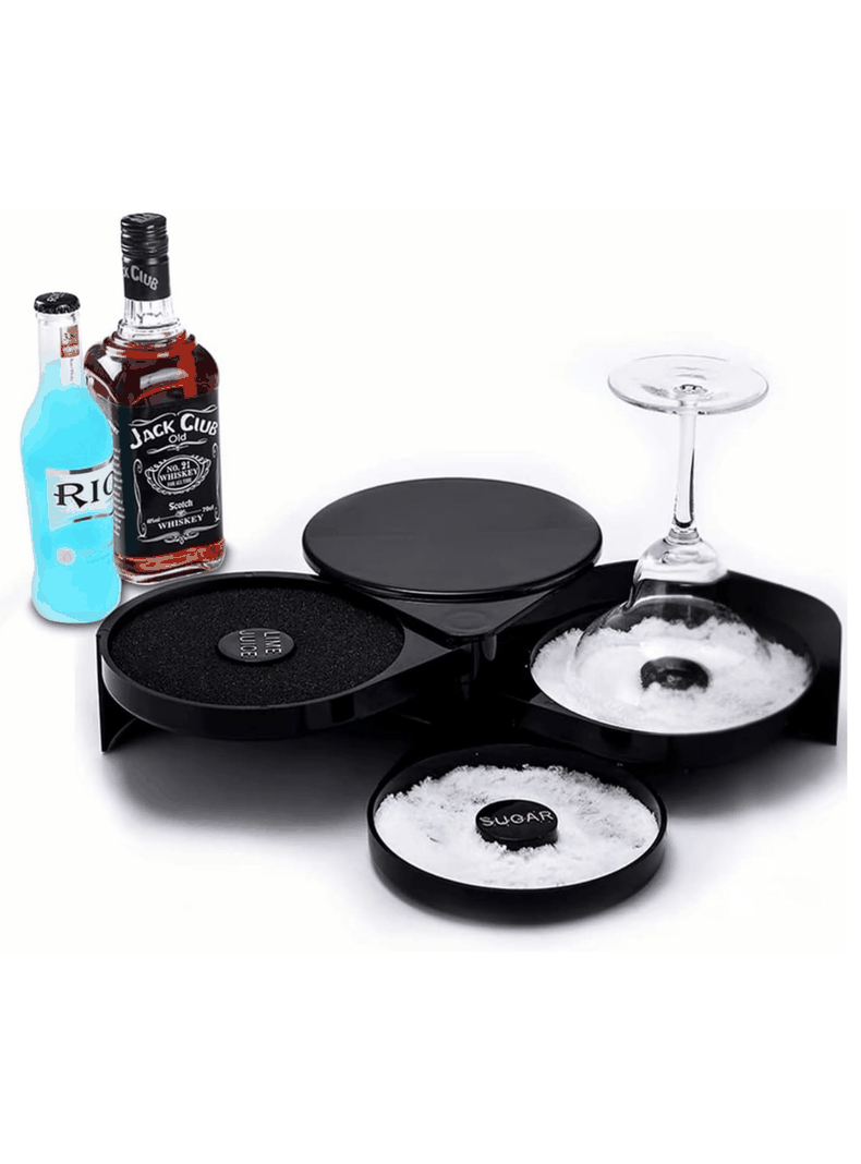 Escarchador De Copas Vasos Orillador Cocteles Micheladas 3 Bandejas-1