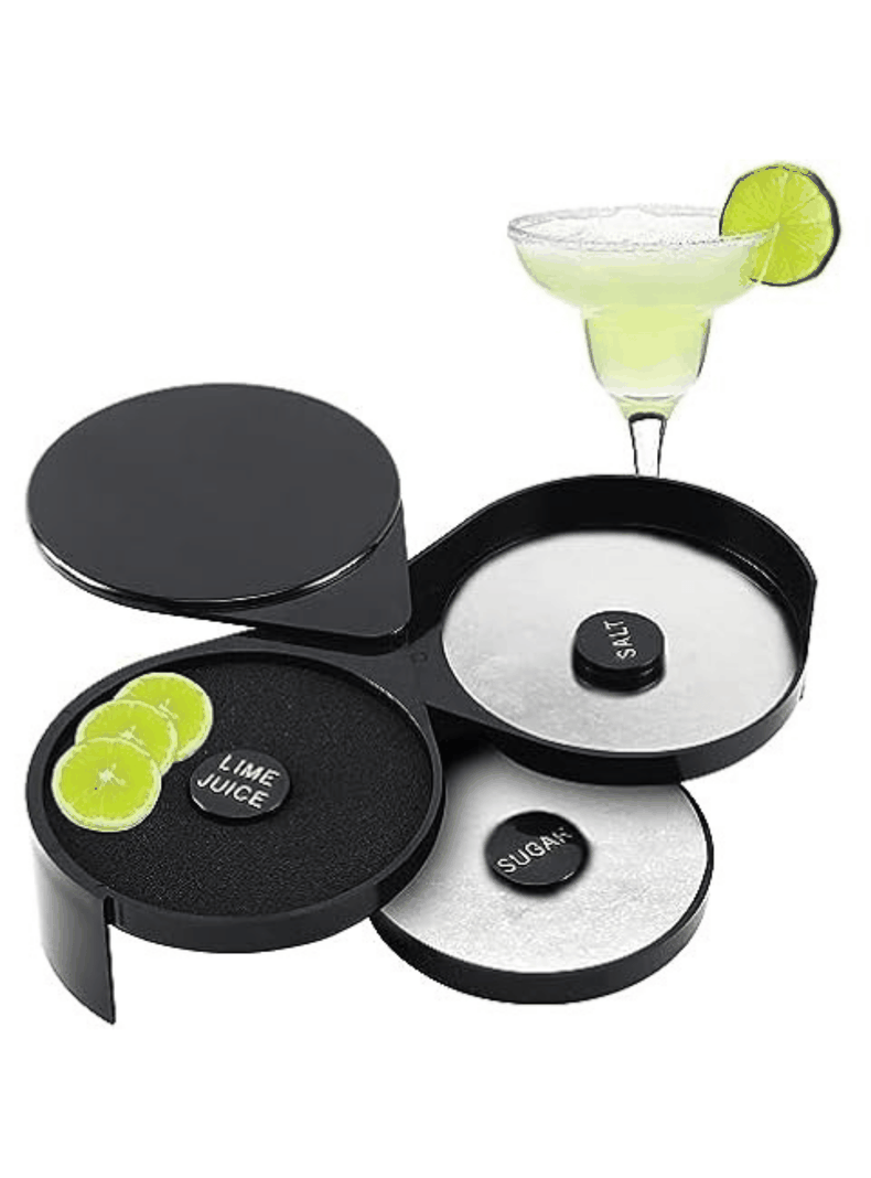 Escarchador De Copas Vasos Orillador Cocteles Micheladas 3 Bandejas-3