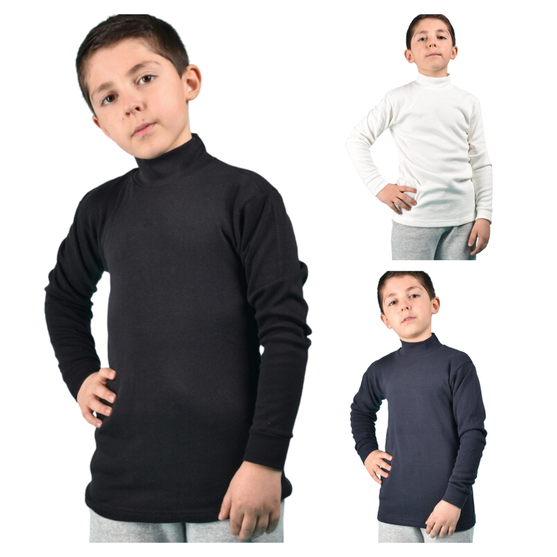 Pack 4 Camisetas Polera Beatle Bambú Niño Primera Capa-0