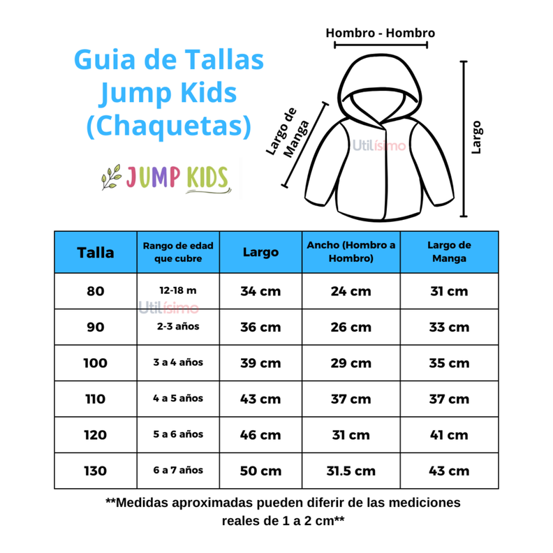 Chaqueta Peluda Forrada en Chiporro Unisex Marrón Jump Kids-3