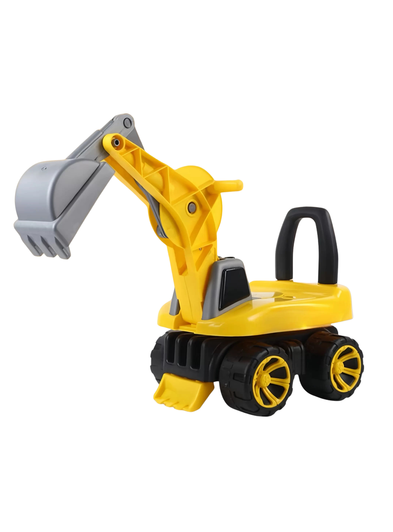 Correpasillo infantil estilo Camión Excavadora Niño Amarillo-1