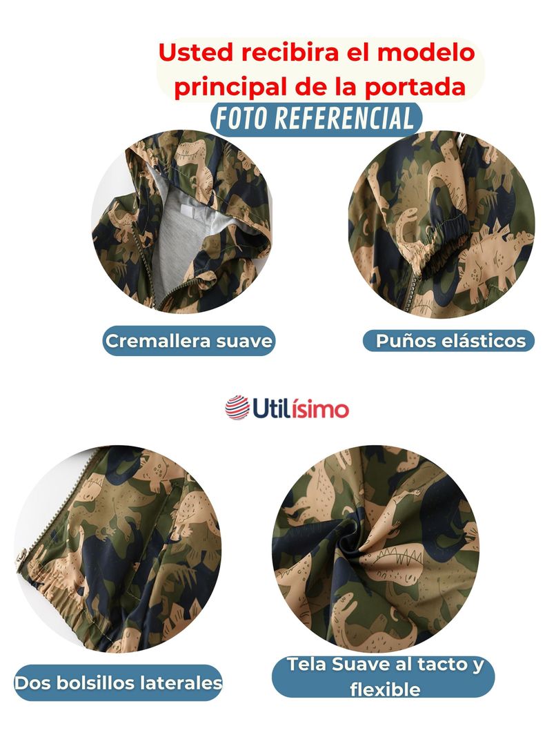 Cortaviento Impermeable Chaqueta Estampado Niño Y Bebé Jump Kids Blue Cars-4