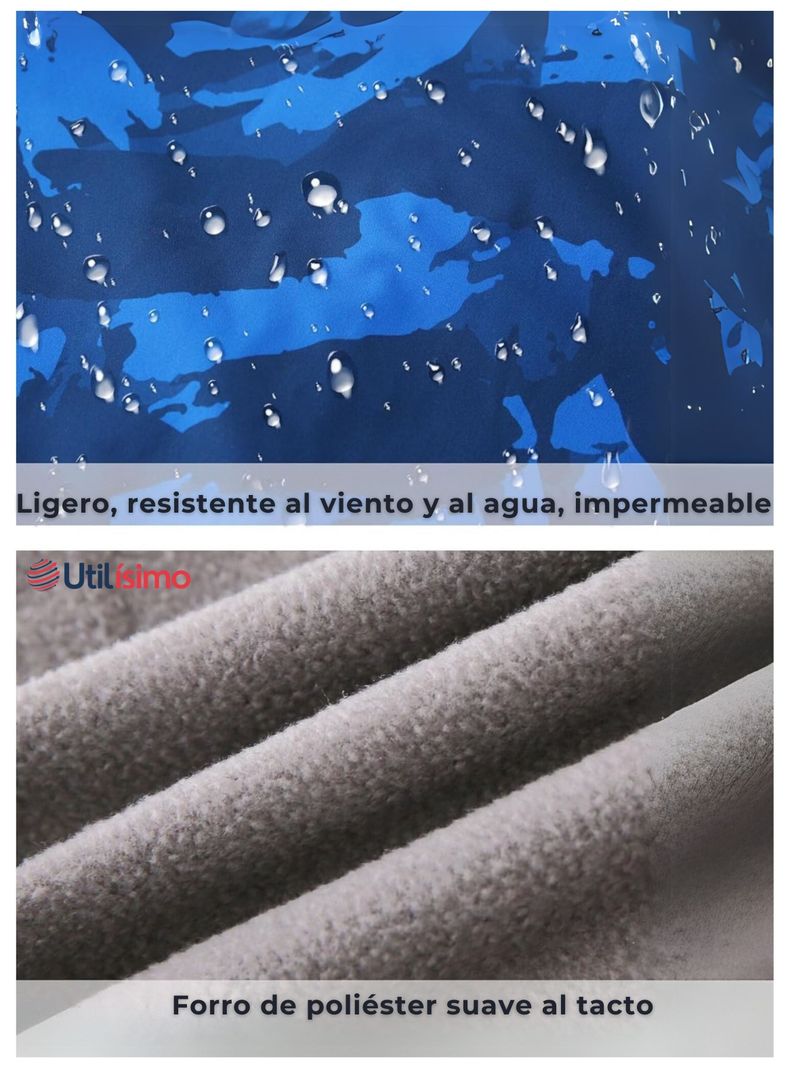 Cortaviento Impermeable Chaqueta Estampado Niño Y Bebé Jump Kids Blue Cars-5