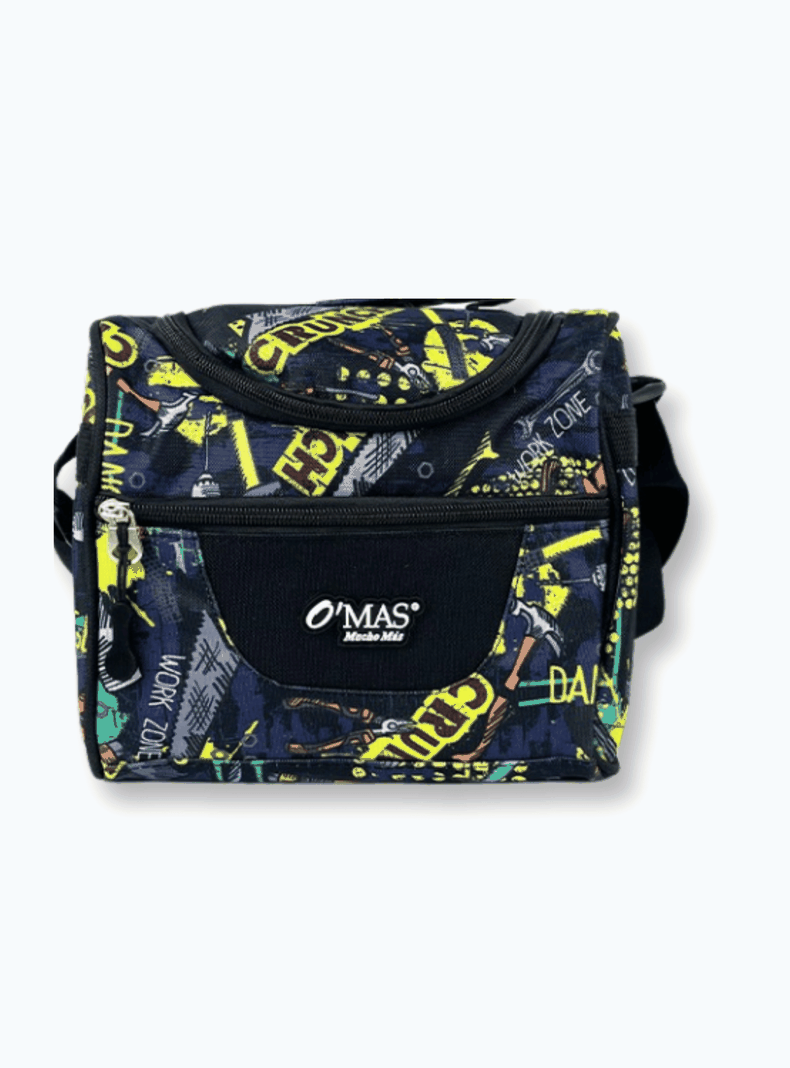 Mochila Con Lonchera Y Estuche 45cm Escolar Niño Rock Star-4