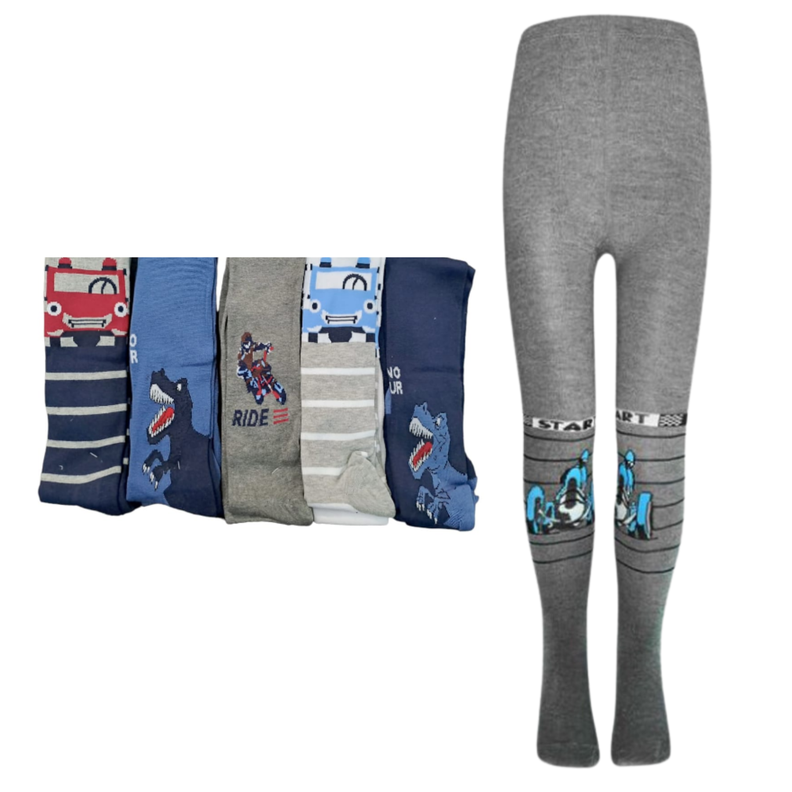 Pack 5 Pantys Primera Capa Invierno Niño Ballerina-0
