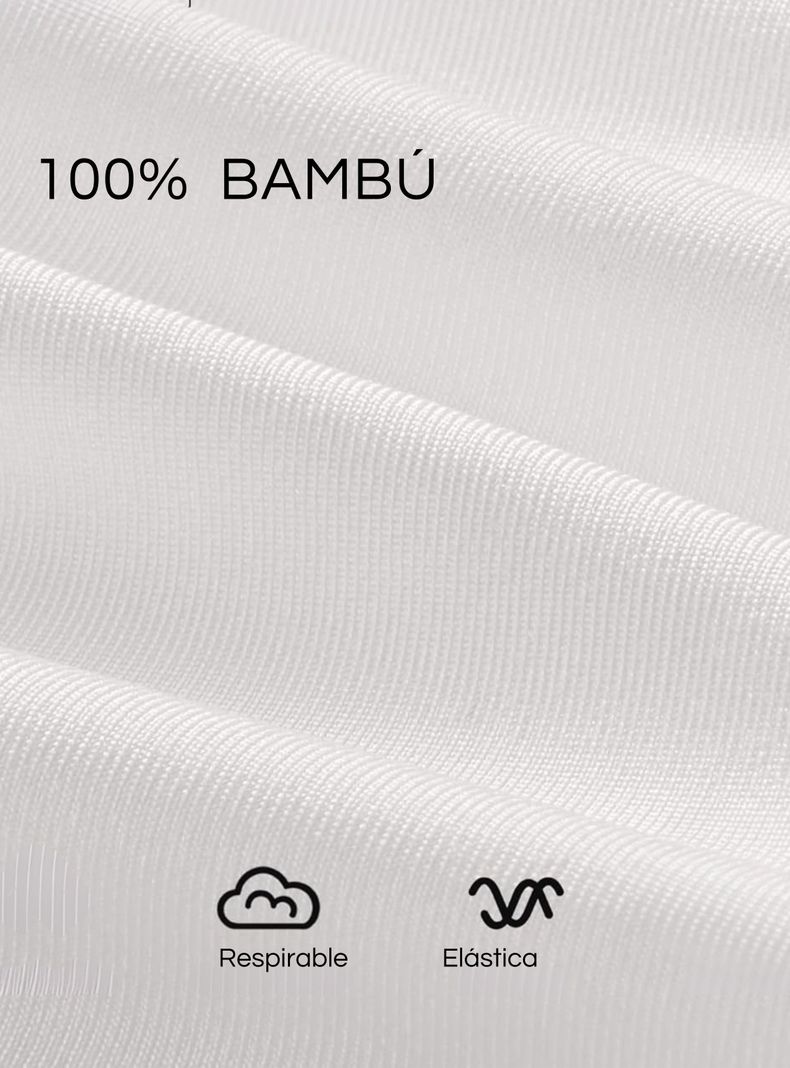 Pack 6 Camisetas Polera Bambú Beatle Niña Primera Capa-6