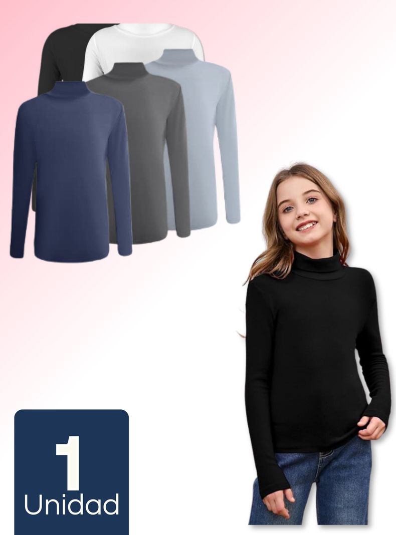 Camiseta Polera Beatle Bambu Nina Primera Capa