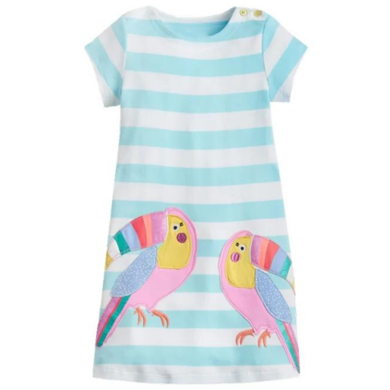 Vestido Manga Corta Niña Tucan Jump Kids-0