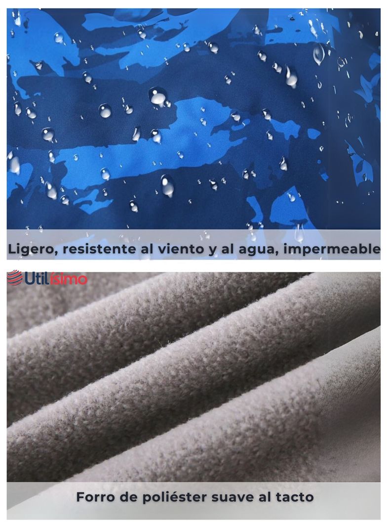Cortaviento Impermeable Chaqueta Estampado Niño Y Bebé Jump Kids-4
