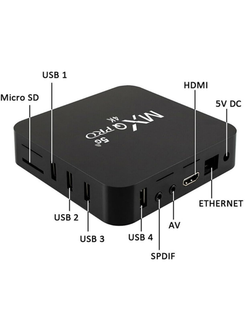 Decodificador TV Box 4K 8GB Ram128gb Wifi 5G Android 13.0-1