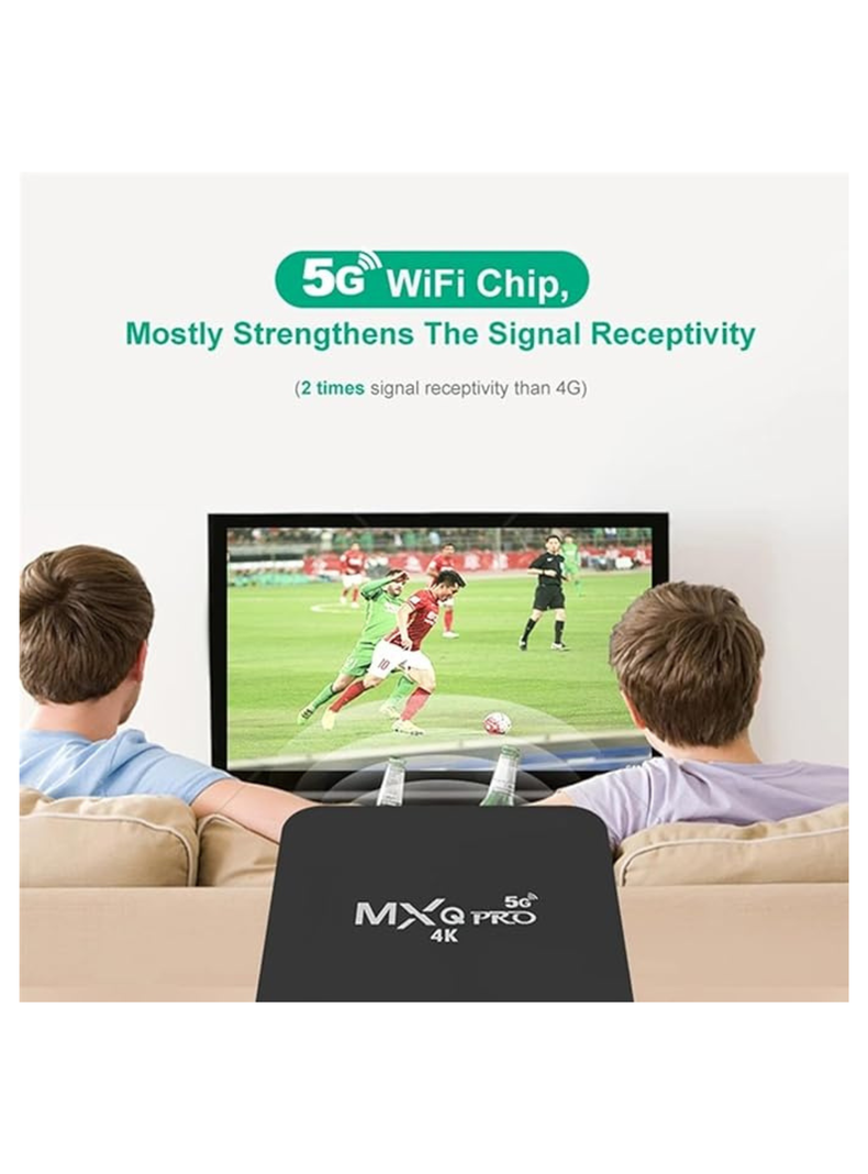 Decodificador TV Box 4K 8GB Ram128gb Wifi 5G Android 13.0-5