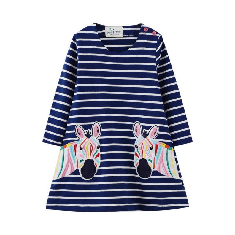 Vestido Manga Larga Jump Kids-0