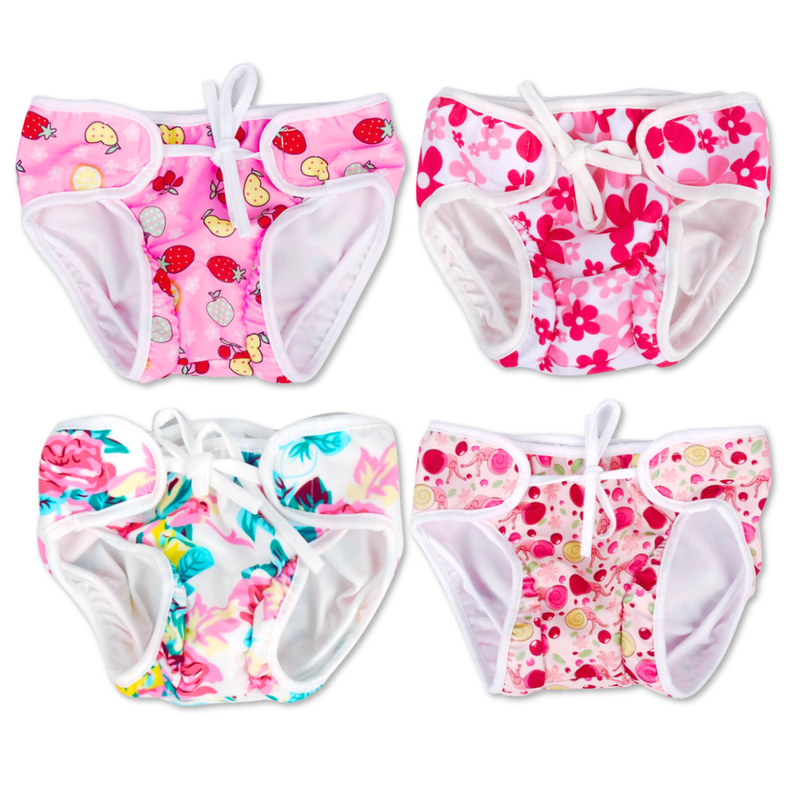 Porta Pañal Traje Baño Niña Piscina Playa Niña-0
