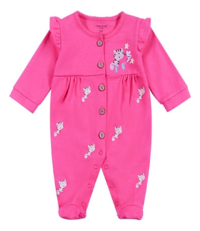 Enterito Bebé Niña Pijama Tedmimak-0