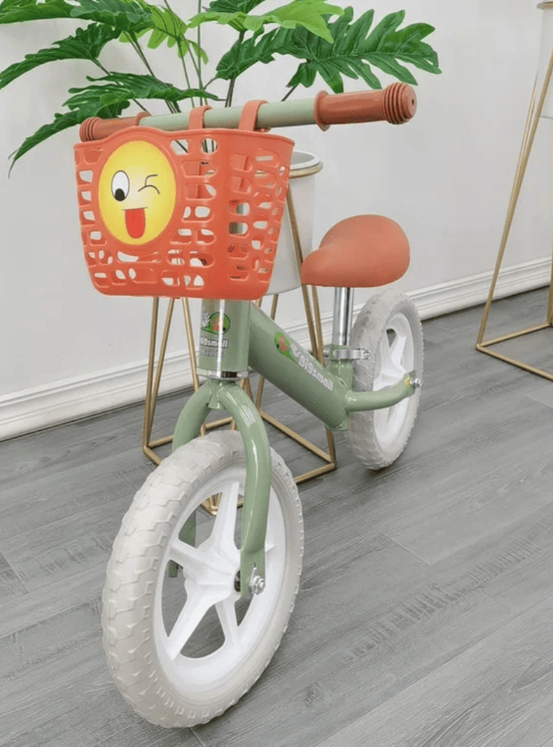 Bicicleta de Equilibrio Con Canastilla Sin Pedales Niño-0