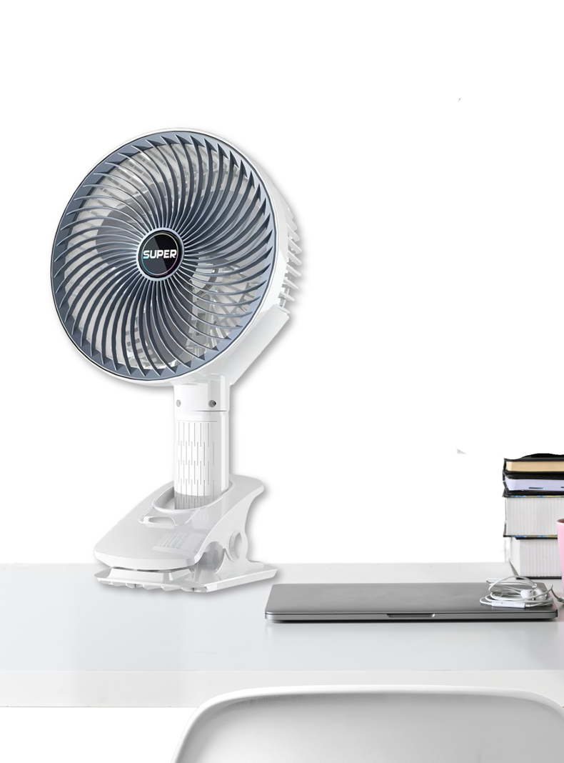Ventilador De Escritorio Portátil Recargable 4 Modos De Uso USB-1