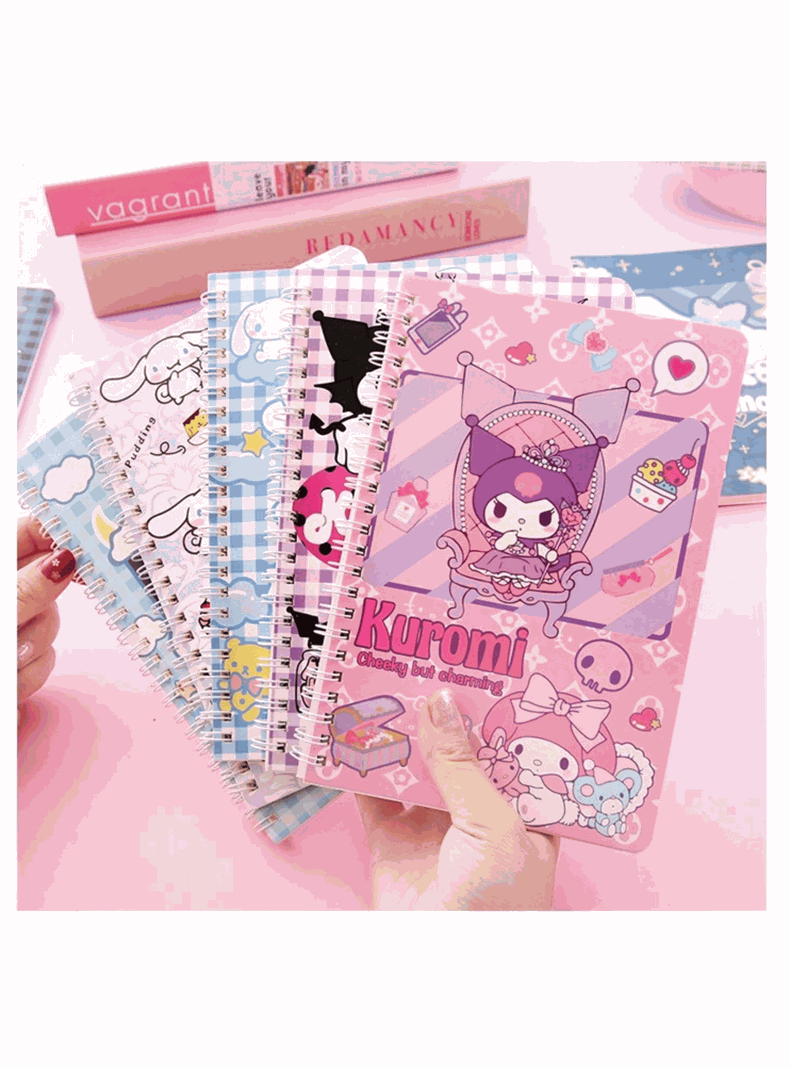 Cuadernos Universitarios Kuromi Marca Pro Arte Diseños Surtidos 100 Hojas (1 Unidad)-6