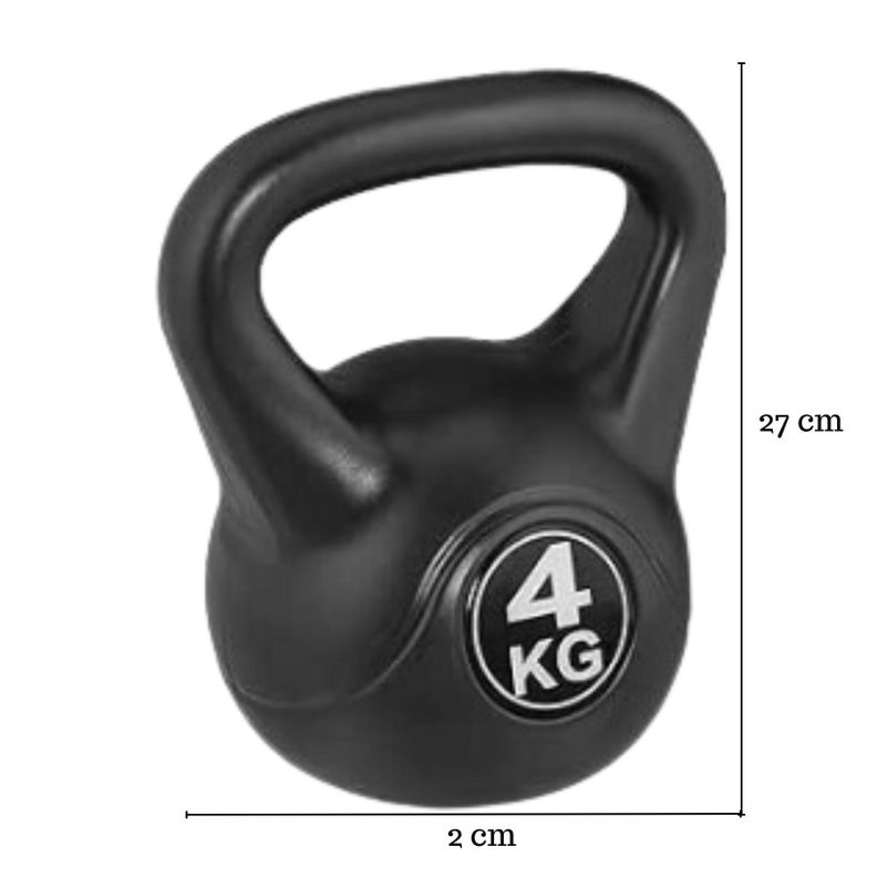 Pesa Rusa 4 Kg Kettlebell Mancuerna Entrenamiento Fitness-2