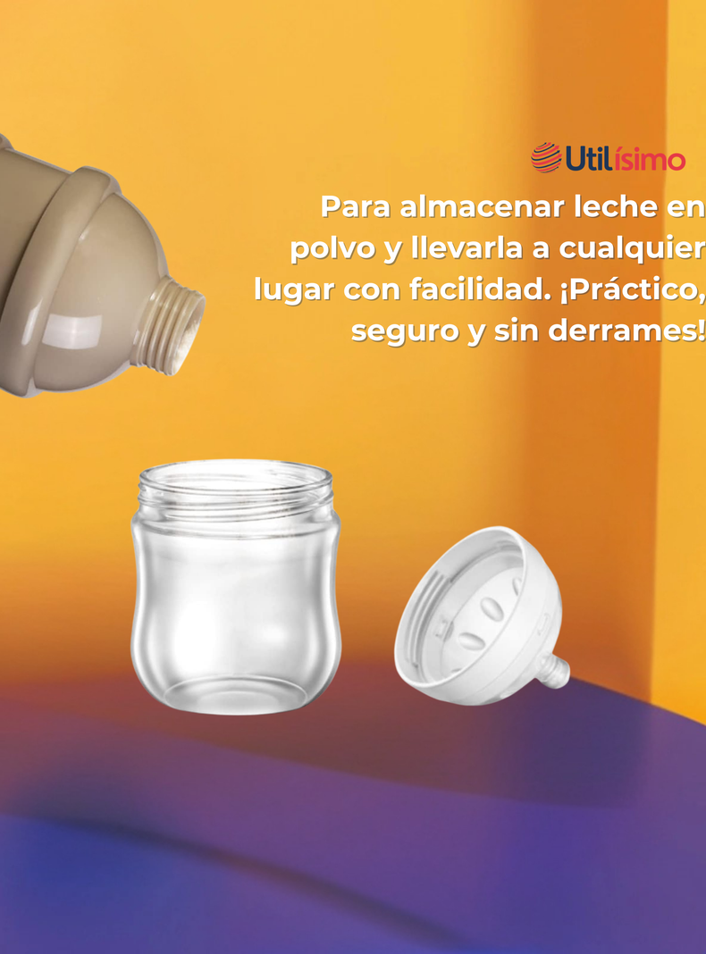 Dispensador De Alimentos Portátil Multicapa Libre de BPA Bebés Niño-5